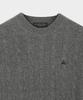 BROOKS BROTHERS Wool Cable Sweater (Grey) (Bbwrmbf401)