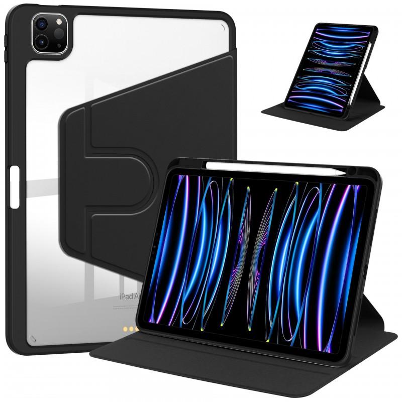 IPad 11 Case 2026 Air 8 Pencil Holder 360 Rotating Stand Full Body Protective Cover