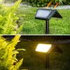 Outdoor Solar Ground Light Home Intelligent Light Sensing Waterproof Ground Plug Lights For Garden Lawn