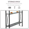 2.5 x 1.5m BBQ Tent Canopy Patio Outdoor Awning Gazebo Party Sun Shelter - Coffee