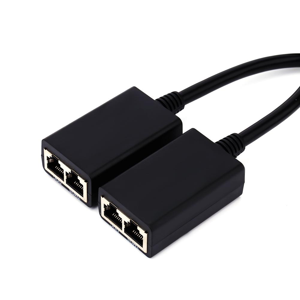 30M HDMI über RJ45 CAT5e CAT6 LAN Ethernet Balun Extender Repeater bis zu 1080P