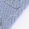 LOUIS VUITTON Escalp Logo Mania Shine Scarf M71166 light blue wool Women Used