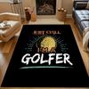Just Chill I'm a Golfer Patterned carpet, non slip mat suitable for living room and bedroom sofas