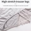 1/3 Stück Damen-Physiologische Unterhosen mit mittlerer Taille, 3-lagig auslaufsicher, Spitzen-Damenunterhosen, Bequeme Atmungsaktive Menstruations-Damenunterhosen