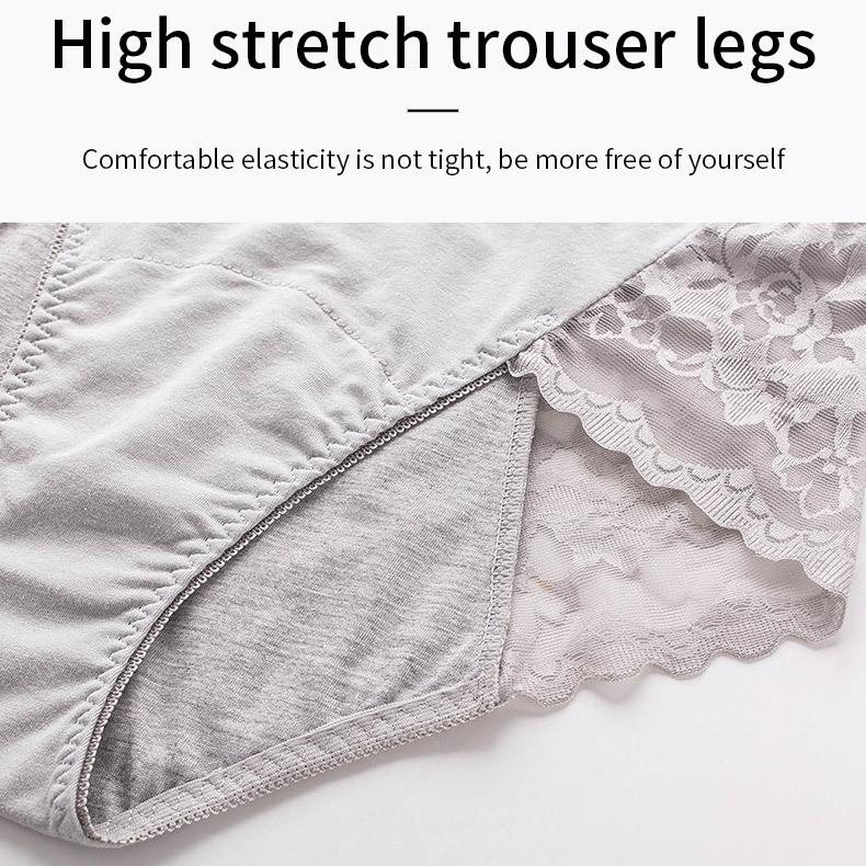 1/3 buc. Chiloți fiziologici pentru femei, cu 3 straturi, cu talie medie, etanșe, chiloți pentru femei din dantelă, chiloți pentru femei confortabili, respirabili, pentru menstruație