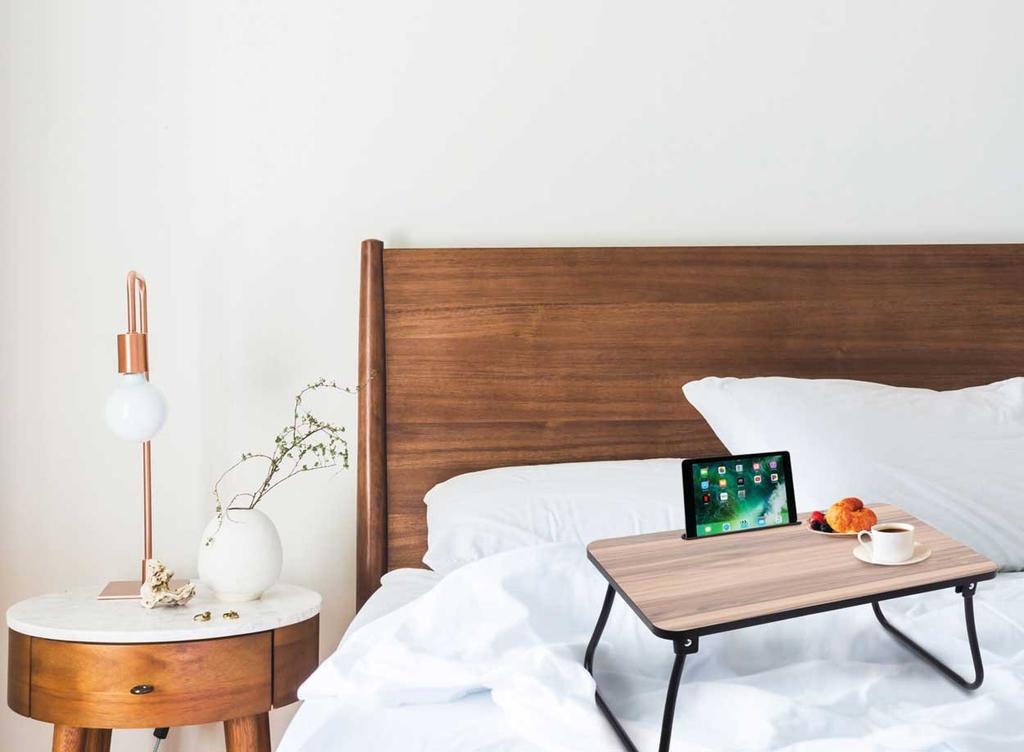 Folding Laptop Table with Tray