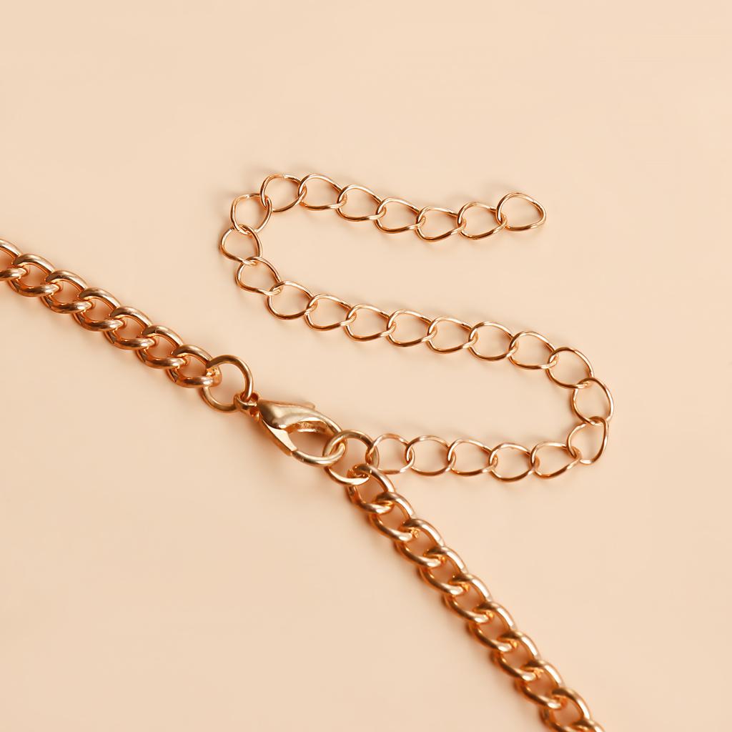 Simple And Fashionable Multi-layer Tassel Chain Sexy Chest Chain Sexy Exaggerated Bikini Halter Neck Body Chain For Women