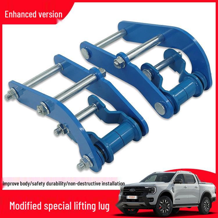 Ford Ranger T9 Truck 2" Folding Lift Shackle Upgrade Kit