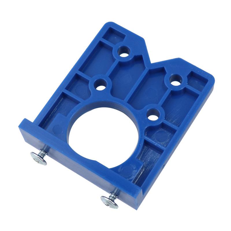 35mm Hinge Hole Drilling Guide Locator DIY Wood Furniture Door Cabinets Hinge Installation Drilling Jig ABS Woodworking Tools