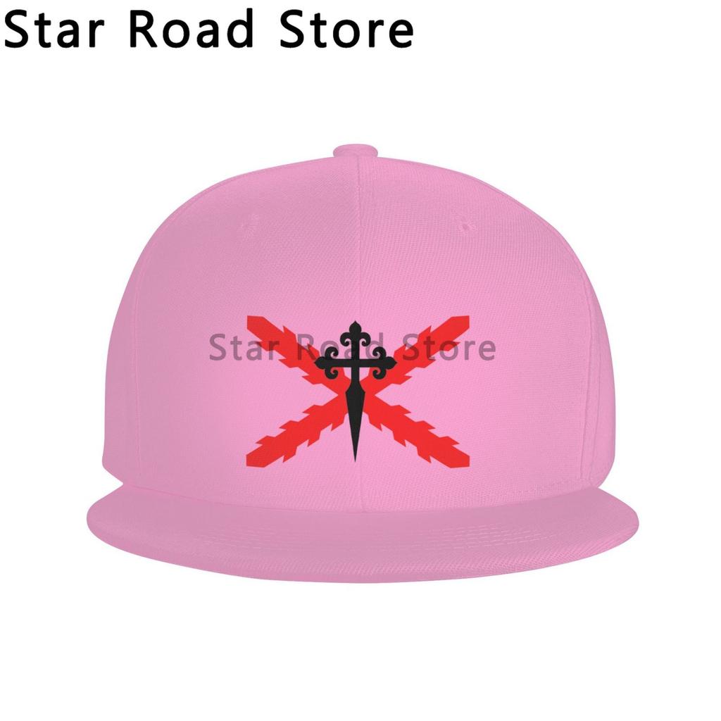Spanish Empire Baseball Caps Spain Hats Imperio Travel Burgundy Hispanic Catholic Monarchy Cross Flags hat Unisex Unisex Trucker Cap