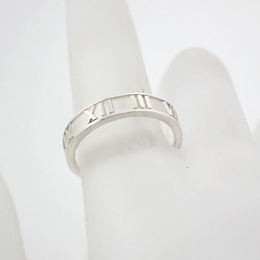 [Used] TIFFANY/Tiffany 925 Atlas Ring / Size 10 / J92-3