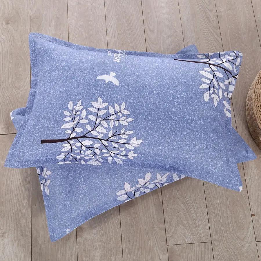 2pcs Northern Europe Pillowcase Cartoon Pillowcase Comfortable Student Pillowcase Anime Body pillow decorative pillow case