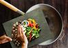GLASS CUTTING BOARD 52x40 COFFEE