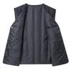 Xue Zhong Fei Men's Lightweight V-Neck Down Vest