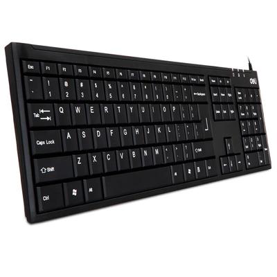 Deli Slim Quiet Waterproof Wired Keyboard