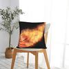 Flaming Basketball Square Pillowcases Polyester Sofa  Cushion Case Cool Home Decoration Pillowcase 45*45