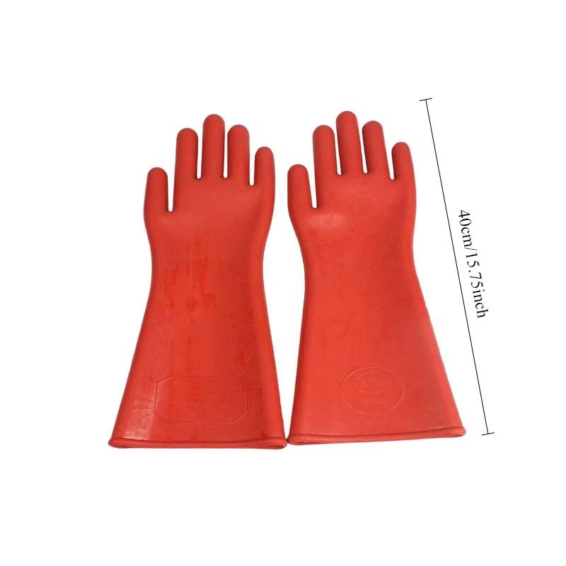

Anti-electricity Protect Professional 12KV High Voltage Electrical Insulating Gloves Rubber Electrician Safety Gloves Work Tools