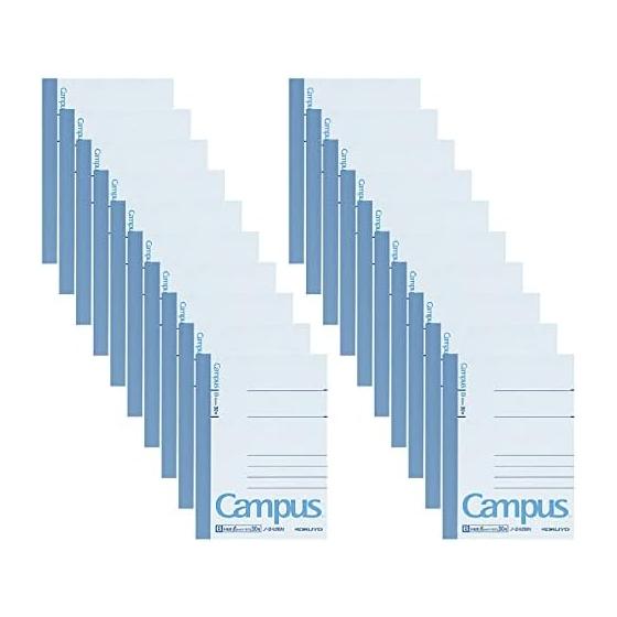 KOKUYO Блокнот Campus Note A7 В-линейку 30 Листов Набор из 20 Блоков №-242BNX20