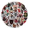 Krampus Graffiti Stickers: 60 Waterproof Sheets for DIY Suitcases & Water Bottles