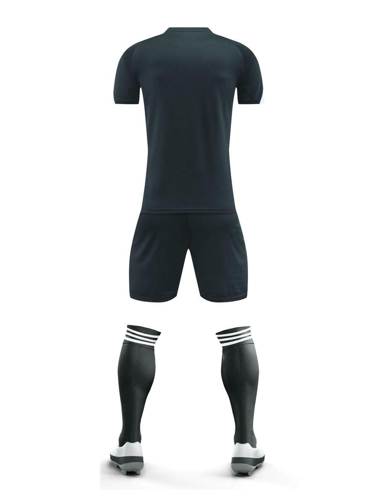 Schnelltrocknende, atmungsaktive Fußball-Trainingsuniform für Erwachsene mit individueller Nummer