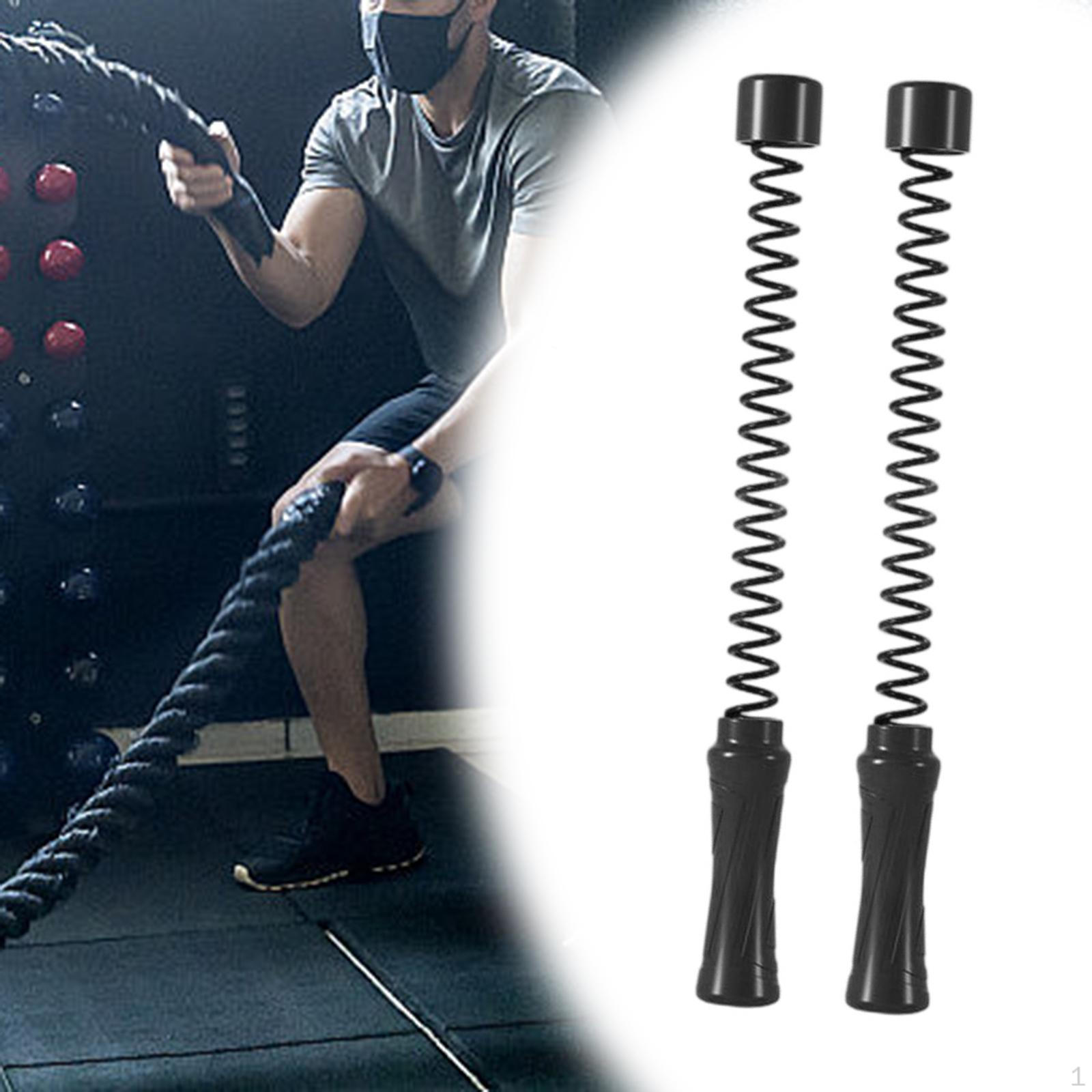 

2x Ropeless Battle Ropes Workout Exercise for Muscle Building Training
