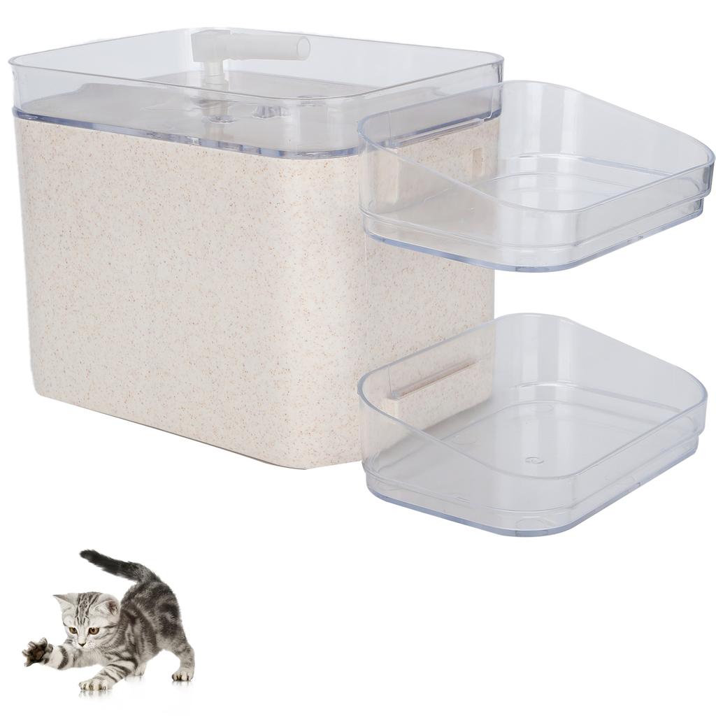 Haustier Automatischer Trinkbrunnen USB-Schnittstelle Katze Hund Wasserspender Haustier Wasserspender