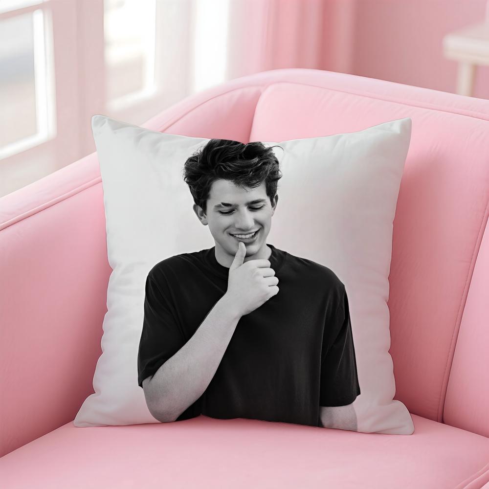 Heißer Sänger CCharlie PuthS Kissenbezug Kissenhülle Kurzer Plüsch Unsichtbarer Reißverschluss Raum Sofa Kissenbezug