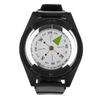 Silicone Outdoor Compass ABS Orienteering Compass Durable Wristwatch Compass  Hiking