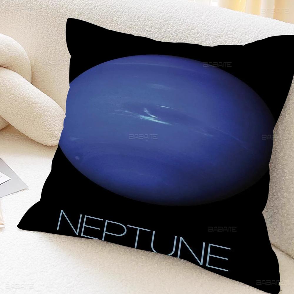 Space Planets Decorative Room Aesthetics Pillow Case Home Decor Bedroom Sofa Bed Couch Pillow Cover 45x45