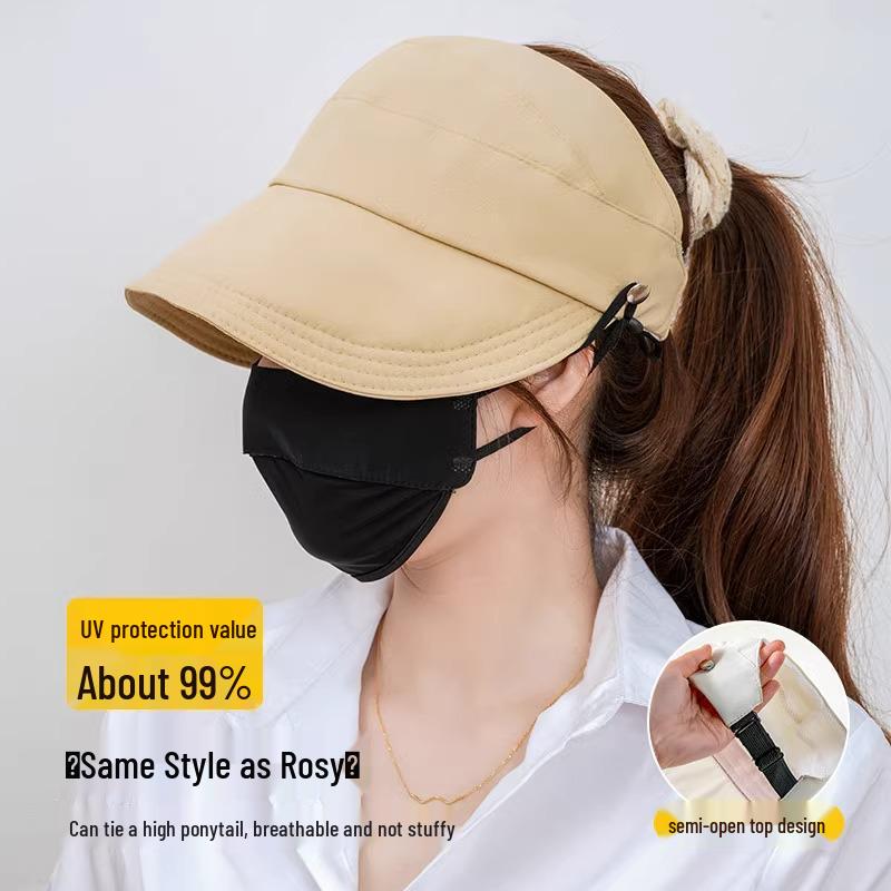 Women's 2025 New Style Duckbill Sun Hat - Zhao Lusi-Inspired UV Protection
