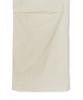 Emelbi Women'S Gorpcore Glossy High-Waisted Cargo Wide Flare Pants Bos (Cream)