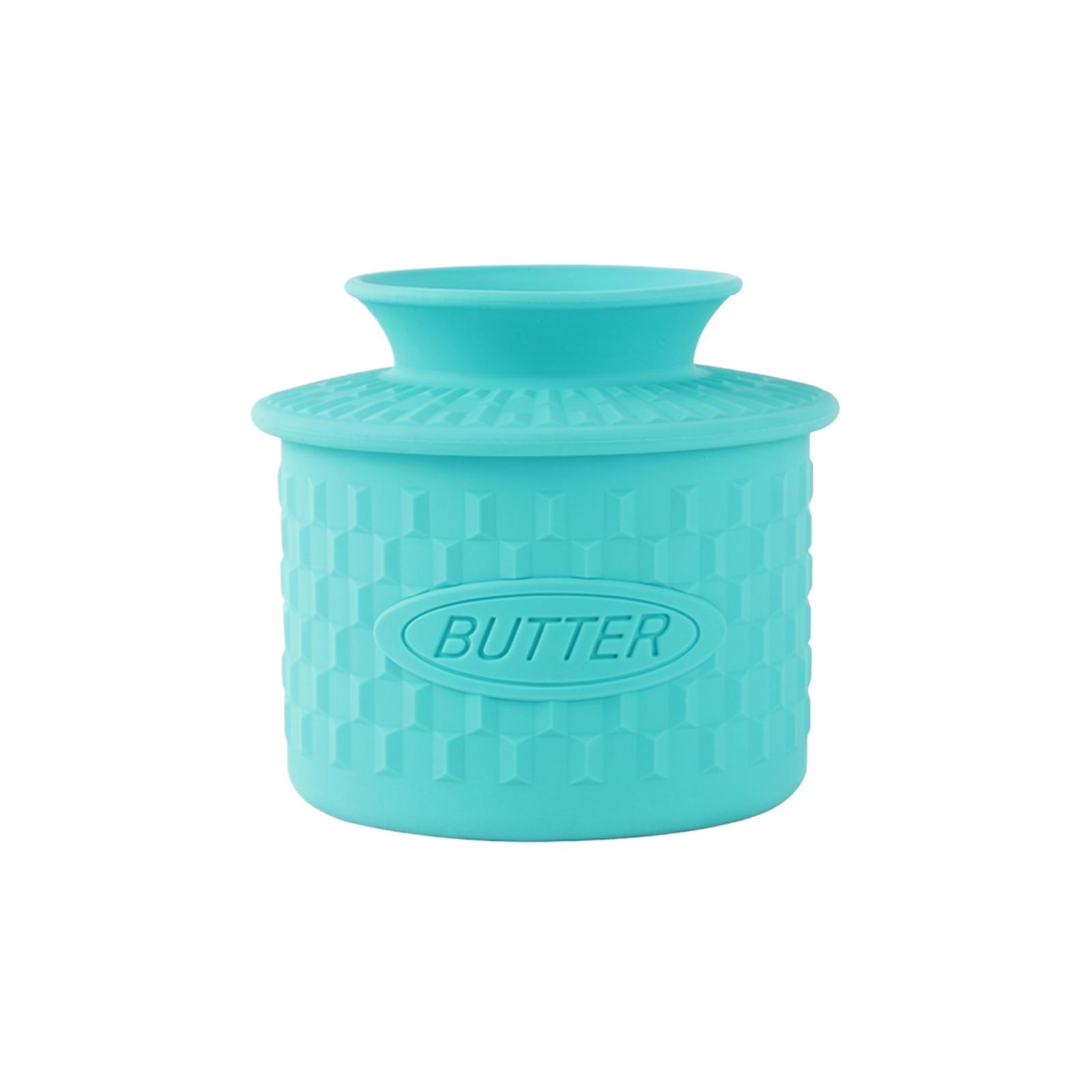

Silicone Butter Container with Airtight Lid Creative Storage Jar Kitchen Food Preservation Container Durable Leakproof Design One Size