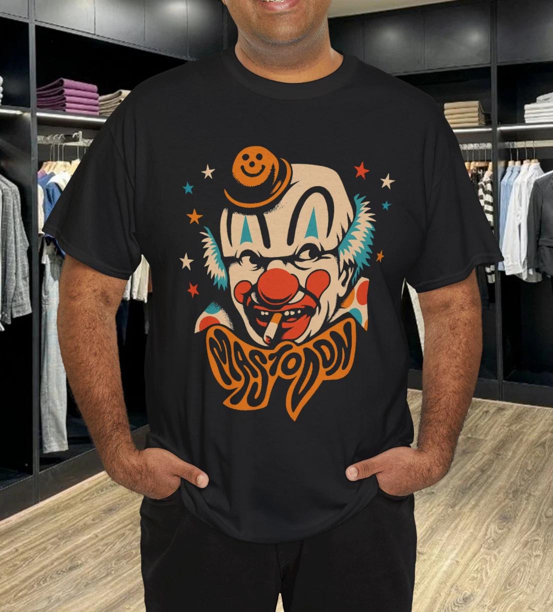 Хлопковая унисекс футболка с символикой Mastodon XL