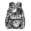 Soul Eater Japanese Anime Backpacks Boys Girls Bookbag Students School Bags Cartoon Laptop Rucksack Shoulder Bag Large Capacity