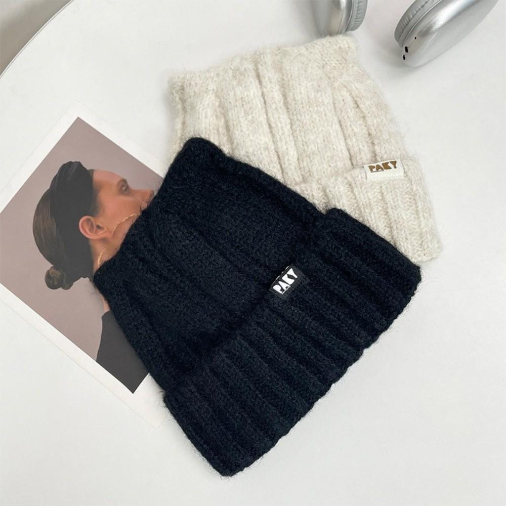 Y2k Cat Ears Hat Windproof Women Beanie Hats Cute Knitted Pullover Hat  Girls