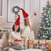 Electric Dancing Santa Hat Battery Operated Singing Holiday Headwears with Comfortable Fit for Children and Parent J0MC