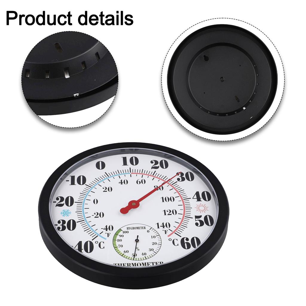 25cm/9.8inch Outdoor Thermometer Outdoor Thermometer Plastic