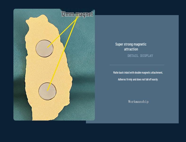 Taiwan Kultureller Metall Kühlschrankmagnet: Austernomelett, Taipei 101 & Jiufen Souvenir