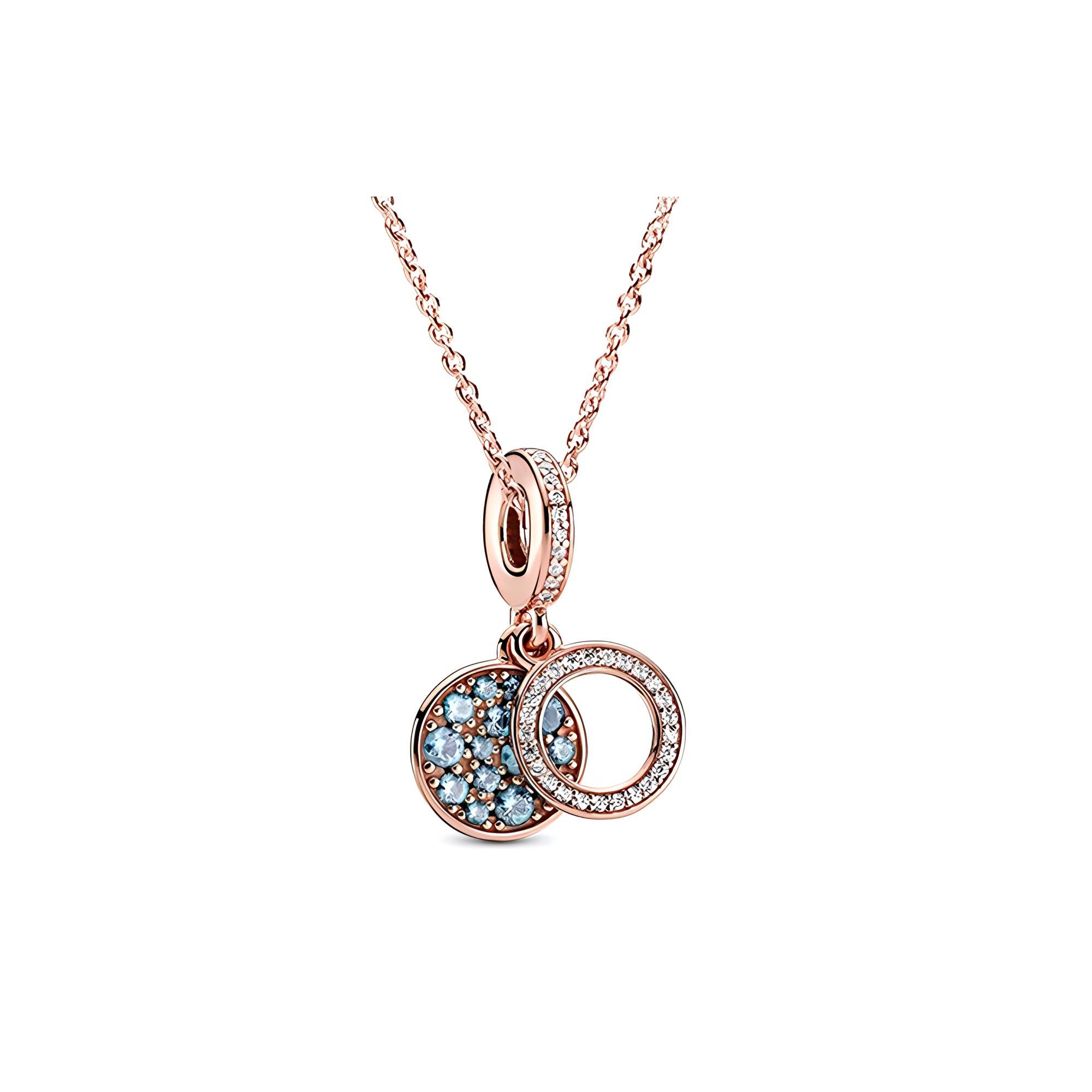 

Pandora Lake Moon Accompaniment Necklace Women necklace B801553 Box