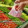 5PCS Reusable Bags for Vegetables Fruit Net Bag Produce Washable Mesh Bag Food Storage String Bag Eco Friendly Kitchen Organizer