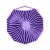 Polygon Silicone Bath Brushes Storage Hanging Drainage Body Exfoliating Skin Scrubber Easy To Clean