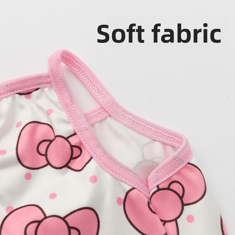 Cat Clothes Summer Through Pet Sling Vest Pet Clothing Dog Puppy Summer Sling Vest