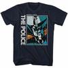 The Police Message In A Bottle Navy Adult T-Shirt