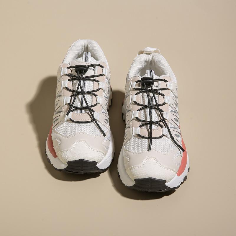 2025 autumn new breathable sports shoes heightened platform dad shoes student Korean version heightened running shoes female V281