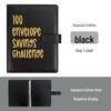 100-Day Cross-Border Savings Challenge Notebook for Couples
