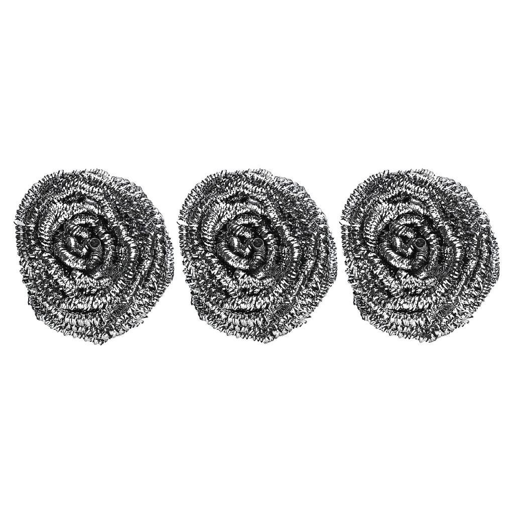 Scotch-Brite, Stainless Steel Scrubber, 3 Scoops