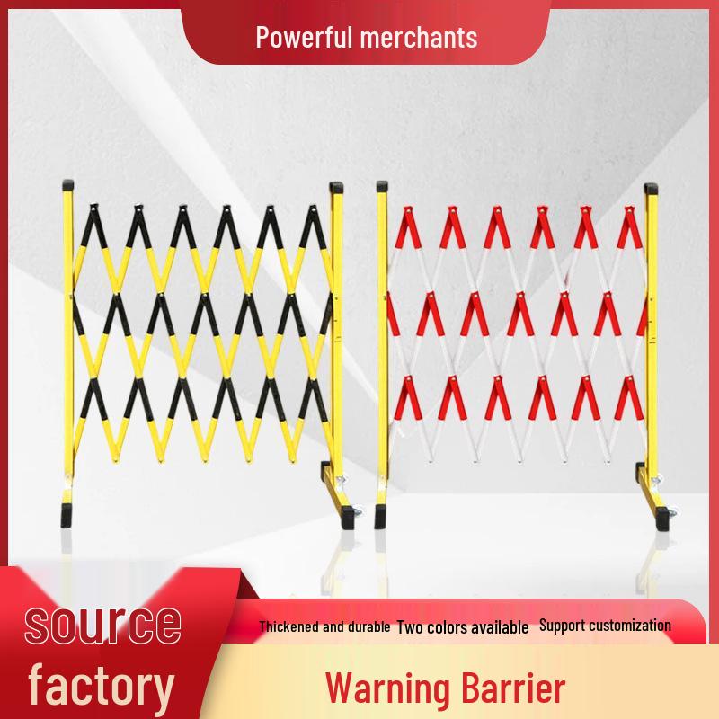 Retractable Safety Guardrail: Mobile Isolation Fence for Power Insulation and Warning Barrier
