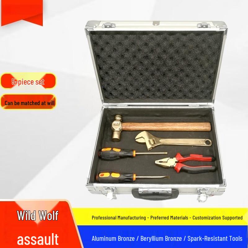 Wolf Commando Non-Magnetic Explosion-Proof Tool Set