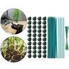 Garden Plant Stakes With Clip Heavy Type Plastic Support Poles For Climbing Vine Flowers Regulable Length Outdoor Use