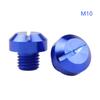 2 pezzi antiruggine moto CNC alluminio M8 M10 tappi per fori specchietto retrovisore viti supporto specchietto retrovisore accessori moto